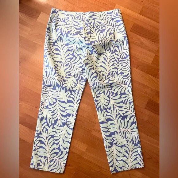 NWT Kate Spade Tropical Leaf Pants